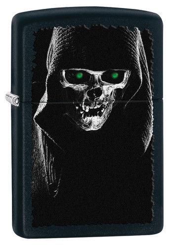 Zapaľovač Zippo Hooded Skull 28436