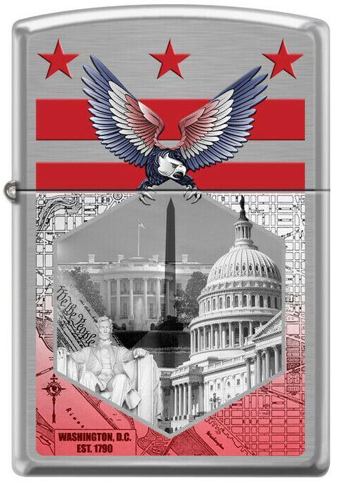 Zapaľovač Zippo Washington DC 8391