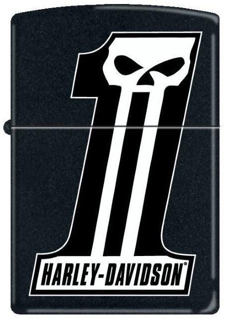 Zapaľovač Zippo Harley Davidson 1-Skull 2869