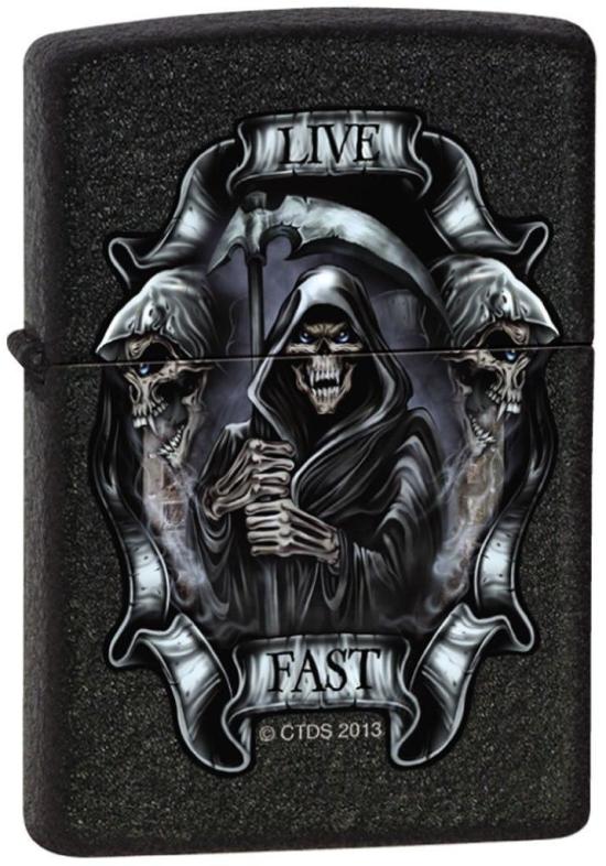 Zapaľovač Zippo Live Fast 2749
