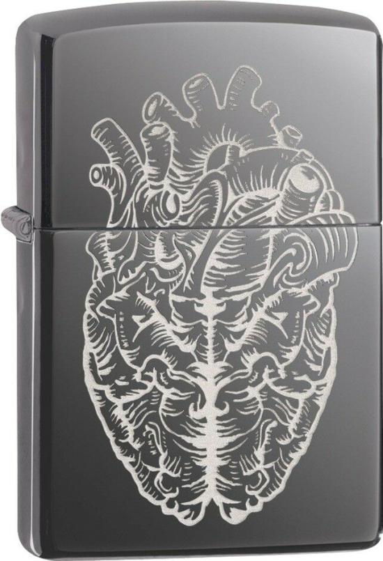 Zapaľovač Zippo Heart Brain 29728