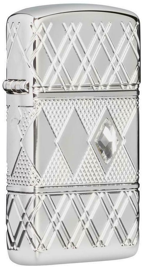 Zapaľovač Zippo Diamond Pattern Design 49052