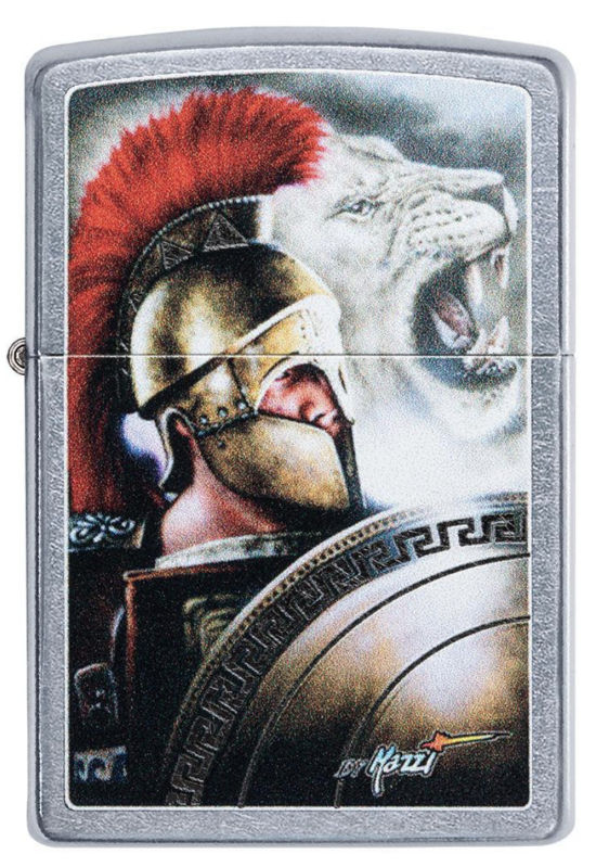 Zapaľovač Zippo Mazzi Gladiator Lion 49095