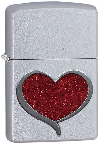 Zapaľovač Zippo Glitter Heart 20042