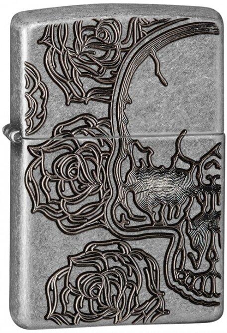 Zapaľovač Zippo Skull Roses 27141