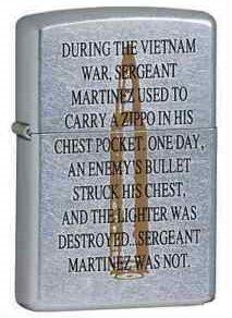 Zapaľovač Zippo Vietnam Bullet 6331