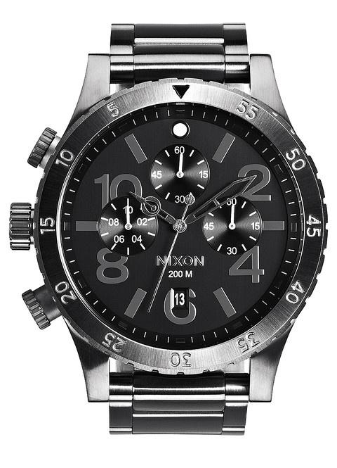 Hodinky Nixon 48-20 Chrono All Gunmetal A486 632