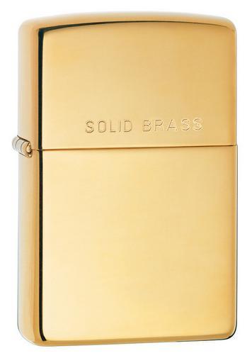 Zapaľovač Zippo Solid Brass 24001