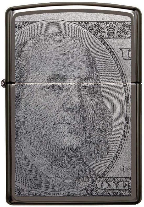 Zapaľovač Zippo Currency Design 49025