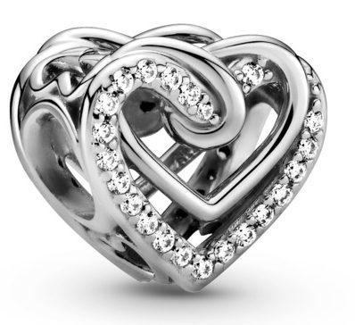 Korálik Pandora Entwined Hearts 799270C01